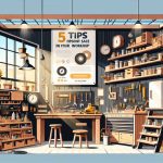 5 astuces pour optimiser l’espace de votre atelier de bricolage