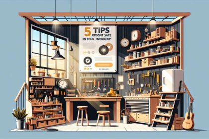 5 astuces pour optimiser l’espace de votre atelier de bricolage